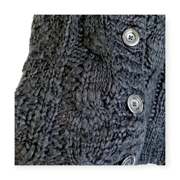 Vivienne Vivienne Tam black cable knit cardigan Size S - Picture 8 of 10